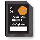 SDHC kaart 32 GB - klasse 10 Zwart