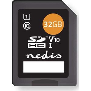SD - SDHC Kaart - 32 GB - Zwart - Klasse 10
