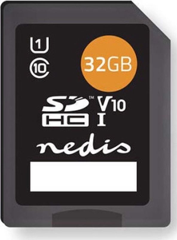 SD - SDHC Kaart - 32 GB - Zwart - Klasse 10