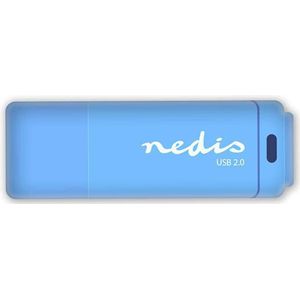 Nedis Flash Drive - 32 GB - USB Type-A - Leessnelheid: 12 MB/s - Schrijfsnelheid: 3 MB/s - 5412810266401