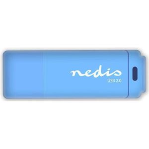 Nedis - USB Stick - 32 GB - Blauw - USB A - USB 2.0