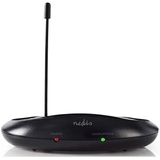 Nedis Draadloze TV-Koptelefoon - RF - On-Ear - 11 uur batterijduur - 100 m - Digitale Audio - Laadstation - Zwart