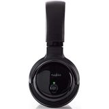 Nedis - HPRF200BK - Draadloze Hoofdtelefoon - Zwart - Plastic