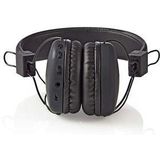 Nedis - Bluetooth On-Ear Hoofdtelefoon - Zwart - Draadloos Met Microfoon