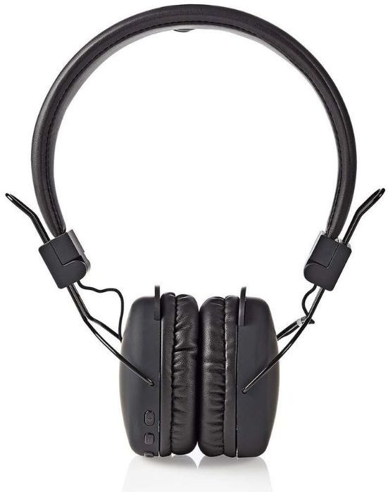 Nedis - Bluetooth On-Ear Hoofdtelefoon - Zwart - Draadloos Met Microfoon