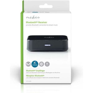Nedis - Draadloze Audio-Ontvanger - Bluetooth - Jack 3.5 mm