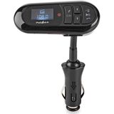 Nedis FM-Audiotransmitter voor Auto | 0.4 " | Zwart | 1 stuks - CATR100BK CATR100BK