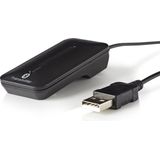 Nedis - Bluetooth-Zender - Zwart - Input: 1x TosLink Female - Maximaal 2 Apparaten