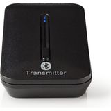 Nedis - Bluetooth-Zender - Zwart - Input: 1x TosLink Female - Maximaal 2 Apparaten