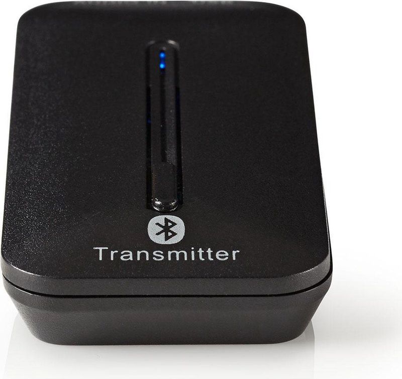 Nedis - Bluetooth-Zender - Zwart - Input: 1x TosLink Female - Maximaal 2 Apparaten