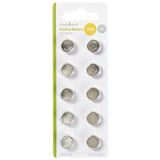 Nedis BAAKLR4410BL - battery - 10 x LR44 - Alkaline