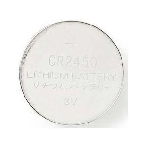Knoopcel Batterij CR2450 - Nedis - 5 Stuks (Lithiu - 3 V)