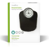 Nedis Personal Scales Analog - Retro Design - Weegschaal Zwart