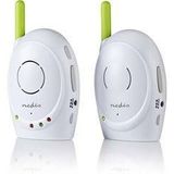 Nedis - Draadloze Babyfoon - Groen/Wit - 2 Stuks - 300 Meter Bereik