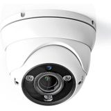 Nedis CCTV-Beveiligingscamera - Full HD 1080p - Nachtzicht: 30 m - Netvoeding - 1/3" CMOS - Kijkhoek: 96 ° - Lens: 2.8 - 12 mm - ABS - Wit / Zwart - 5412810269426