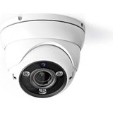 Nedis CCTV-Beveiligingscamera - Full HD 1080p - Nachtzicht: 30 m - Netvoeding - 1/3" CMOS - Kijkhoek: 96 ° - Lens: 2.8 - 12 mm - ABS - Wit / Zwart - 5412810269426