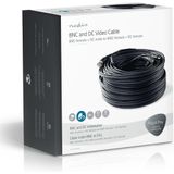 NEDIS - CCTV Beveiligingskabel BNC/DC - 30 m - PVC