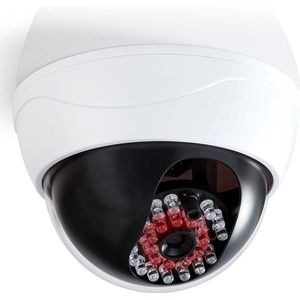Nedis Dummy Beveiligingscamera - Dome - Batterij Gevoed - Binnen - Wit
