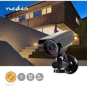 Dummy Camera Bullet - Nedis (Zonne Energi - Buiten)