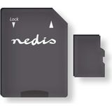 Nedis - Micro SDXC Kaart - 128 GB - Class 10 UHS-I - Inclusief Adapter