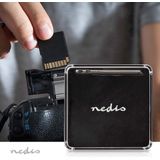 Nedis - USB Cardreader - All-in-One - Zwart - USB3.0 - 6 Kaartsleuven