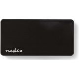 Nedis - USB Hub - 7 Poorten - USB2.0 - Zwart - Externe Voeding