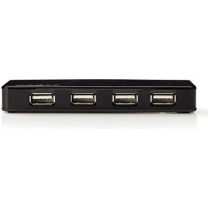 Nedis USB-Hub - USB-A Male - USB-A Female - 7-Poorts poort(en) - USB 2.0 - Netvoeding / USB Gevoed - 7x USB - 5412810269846