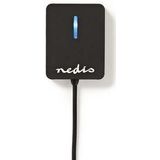 Nedis - UHUBU2410BK - Usb-hub - Zwart - Plastic - 4-poorts