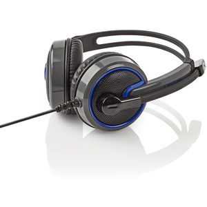 Nedis Gaming Headset | Over-Ear | Stereo | 2x 3.5 mm | 1 stuks - GHST200BK GHST200BK