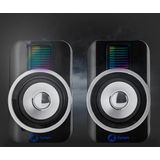 Nedis - Gaming XYAGOS 2.0 - PC-luidspreker Set - Zwart - ABS Kunststof