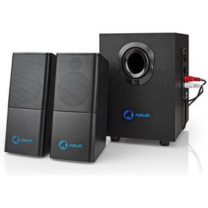 Nedis Gaming Speaker - Speaker-kanalen: 2.1 - USB Gevoed - 3,5 mm Male - 30 W - Zonder Verlichting - Volumebediening