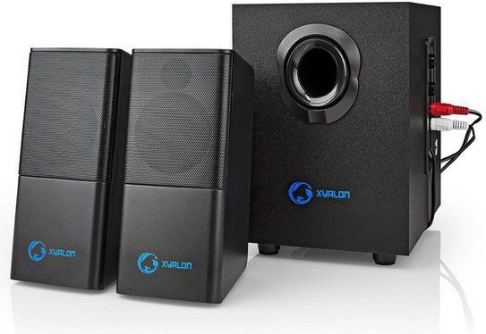 Nedis - 2.1 Gaming Speaker - Zwart - USB - 30W