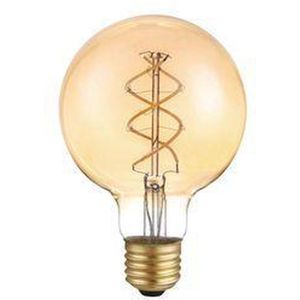 Nedis LED-Filamentlamp  E27 | G125 | 5 W | 260 lm | 2000 K | Warm Wit | Retrostijl | Aantal lampen in verpakking: 1 Stuks