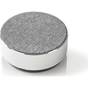 Nedis Luidspreker met Bluetooth® | 9 W | Metal design | Aluminum-zilver