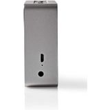 Nedis SPBT1002GY Bluetooth Luidspreker 15 W Gunmetal