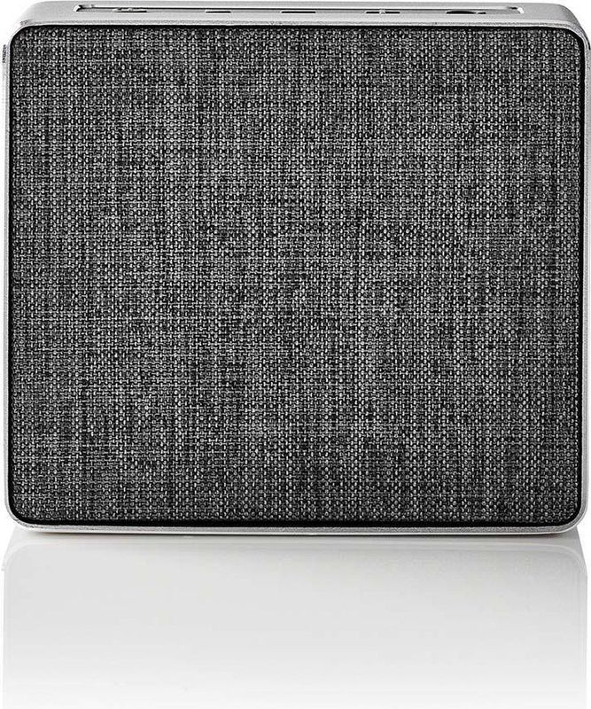 Nedis SPBT1002GY Bluetooth Luidspreker 15 W Gunmetal