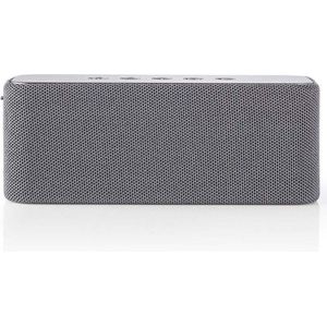 Nedis SPBT2002GY Luidspreker Met Bluetooth® 2x 30 W True Wireless Stereo (tws) Waterbestendig Grijs