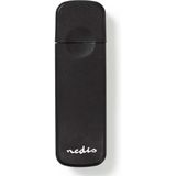 Nedis - USB Cardreader - Zwart - USB-A - 2 Kaartsleuven - USB3.0