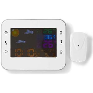 Nedis Weerstation WEST402W - Weerstatio - Wi - Zilver