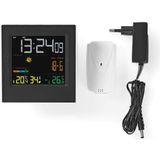 Nedis WEST404BK Weerstation Draadloze Sensor Alarmklok Weersvoorspelling