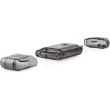Nedis - USB Cardreader - USB-A Connector - 1 Kaartsleuf - Voor SD/MMC - USB2.0