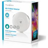 Slimme Wifi Waterdetector - Vloersensor - Wit - Batterij