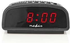 Nedis Digitale Bureau-Wekker - LED-Scherm - Snoozefunctie - Nee - Zwart