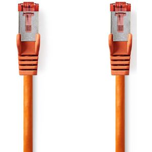 CAT6 S/FTP-Netwerkkabel | RJ45 Male - RJ45 Male | 5,0 m | Oranje