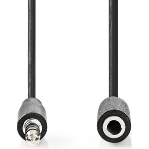 Nedis Cagp22050Bk30 Stereo-audiokabel 3,5 mm mannelijk - 3,5 mm bus 3,0 m zwart