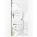 USB-C naar RJ45 Gigabit Ethernet LAN Adapter - Wit - USB3.0 - CAT6 - 0,15 Meter