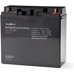Nedis oplaadbare loodaccu | 12V | 17.000 mAh