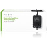 Nedis - BACCH02 - Oplader - 2/6/12 V - Voor Loodzuuraccu's