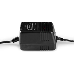 Nedis - BACCH02 - Oplader - 2/6/12 V - Voor Loodzuuraccu's