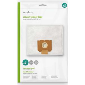 Stofzuigerzak - Synthetisch - Wit - 10 Stuks - Voor AEG GR 28